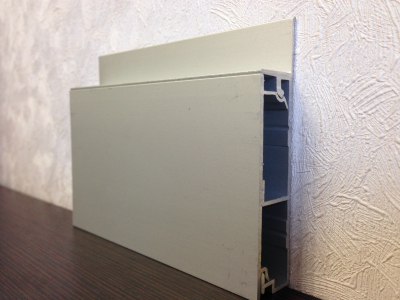 Алюминиевый плинтус Progress Profiles PROSKIRTING FLAT