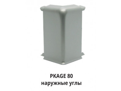 Наружный угол ПВХ PKAGE 80, Progress Profiles 