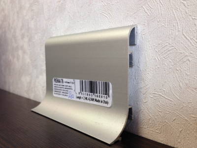 Плинтус алюминиевый Progress Profiles PROSKIRTING SHELL PKSHAA 70